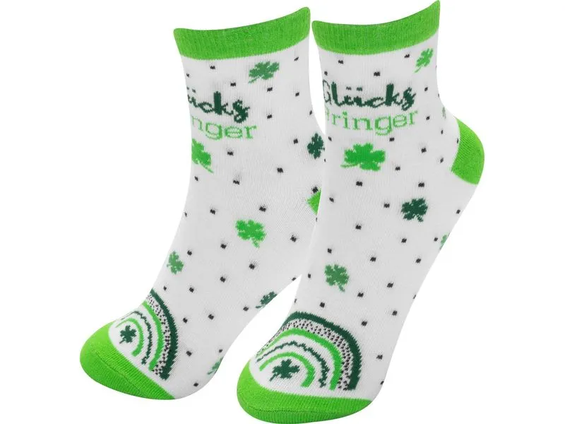 Sheepworld Socken Frauen Bringer 36 - 40, Grün/Weiss