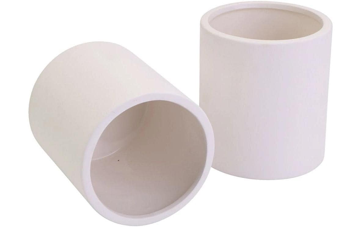 Creativ Company Keramiktöpfe 10 x 9 cm, 12 Stück, Weiss Creativ Company Keramiktöpfe 10 x 9 cm, 12 Stück, Weiss