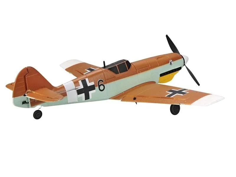 TOP-RC Warbird Mini BF-109 450 mm, Braun, RTF