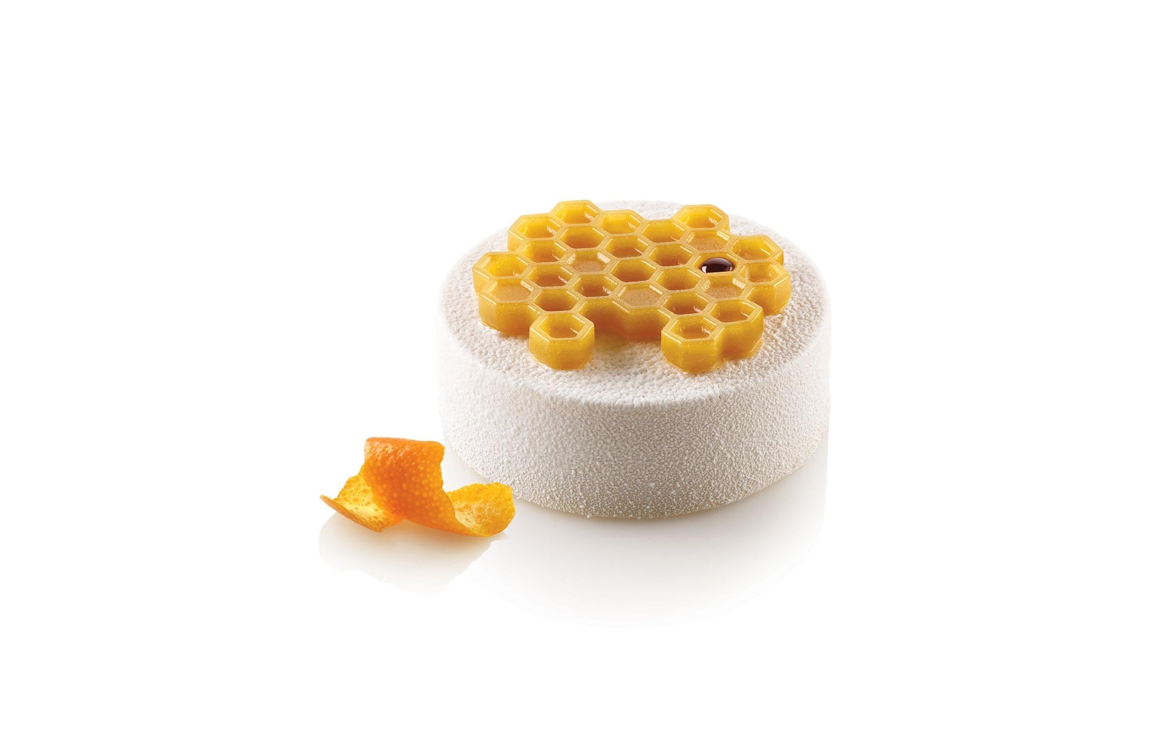 Silikomart Silikonform Honigwabe mittel