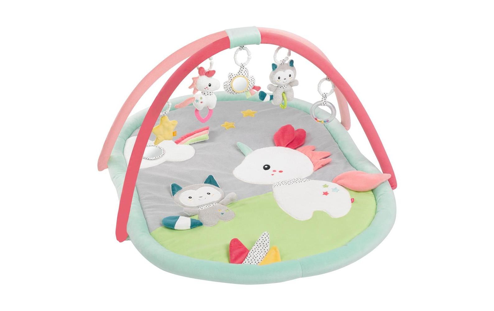 fehn Krabbeldecke mit Spielbogen Aiko & Yuki