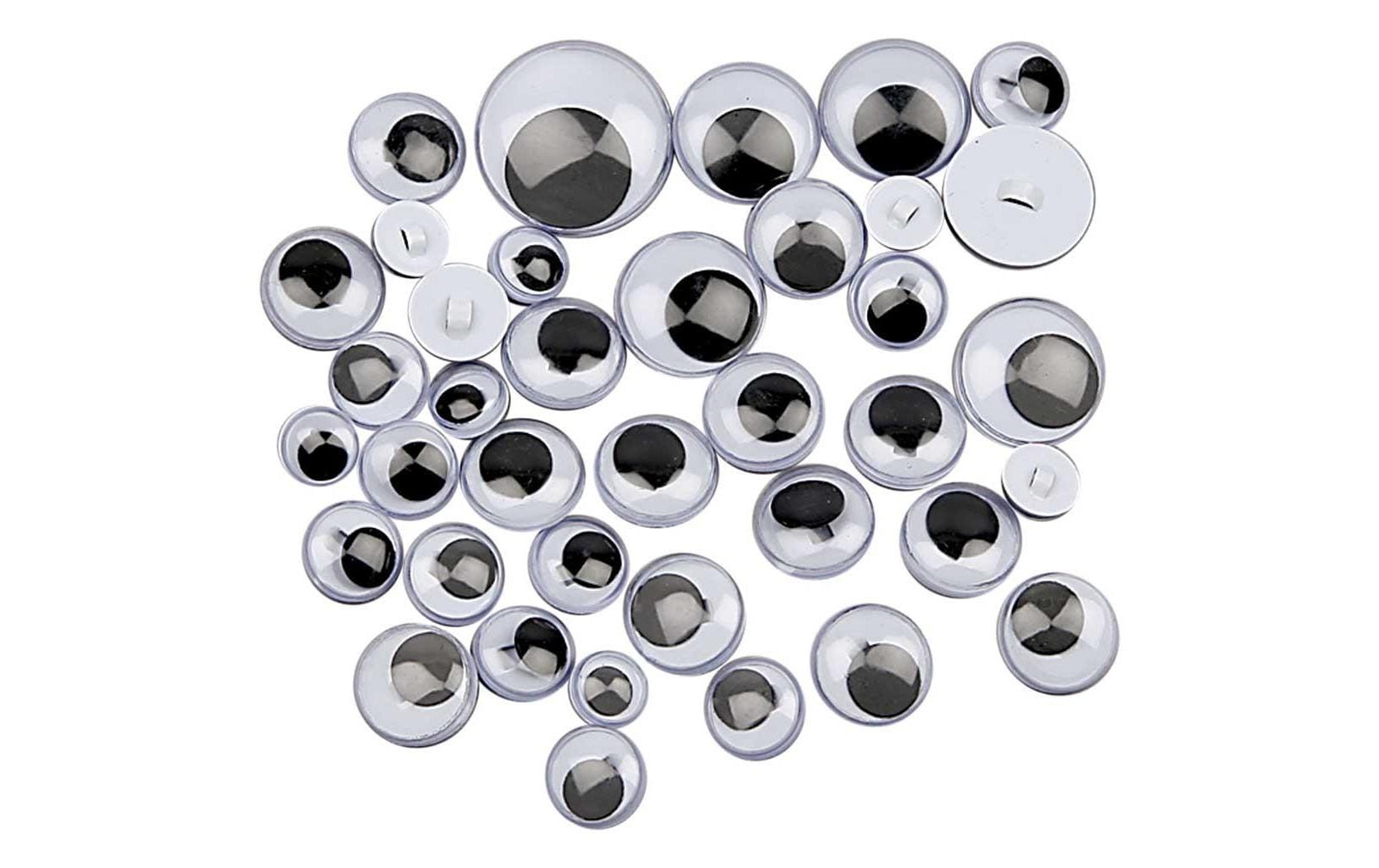 Creativ Company Wackelaugen Ø 8-20 mm 24 Stück Creativ Company Wackelaugen Ø 8-20 mm 24 Stück