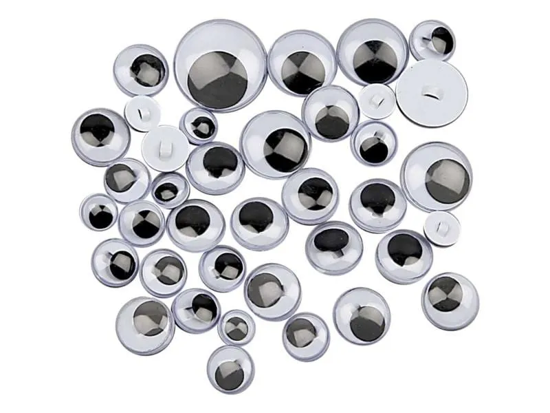 Creativ Company Wackelaugen Ø 8-20 mm 24 Stück Creativ Company Wackelaugen Ø 8-20 mm 24 Stück