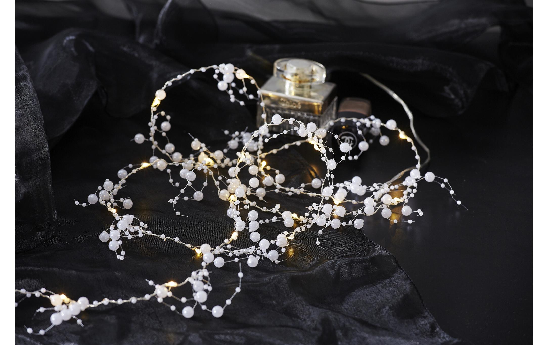 Star Trading LED-Lichterkette Dew Drop, 20 LED, 1.9 m, Indoor