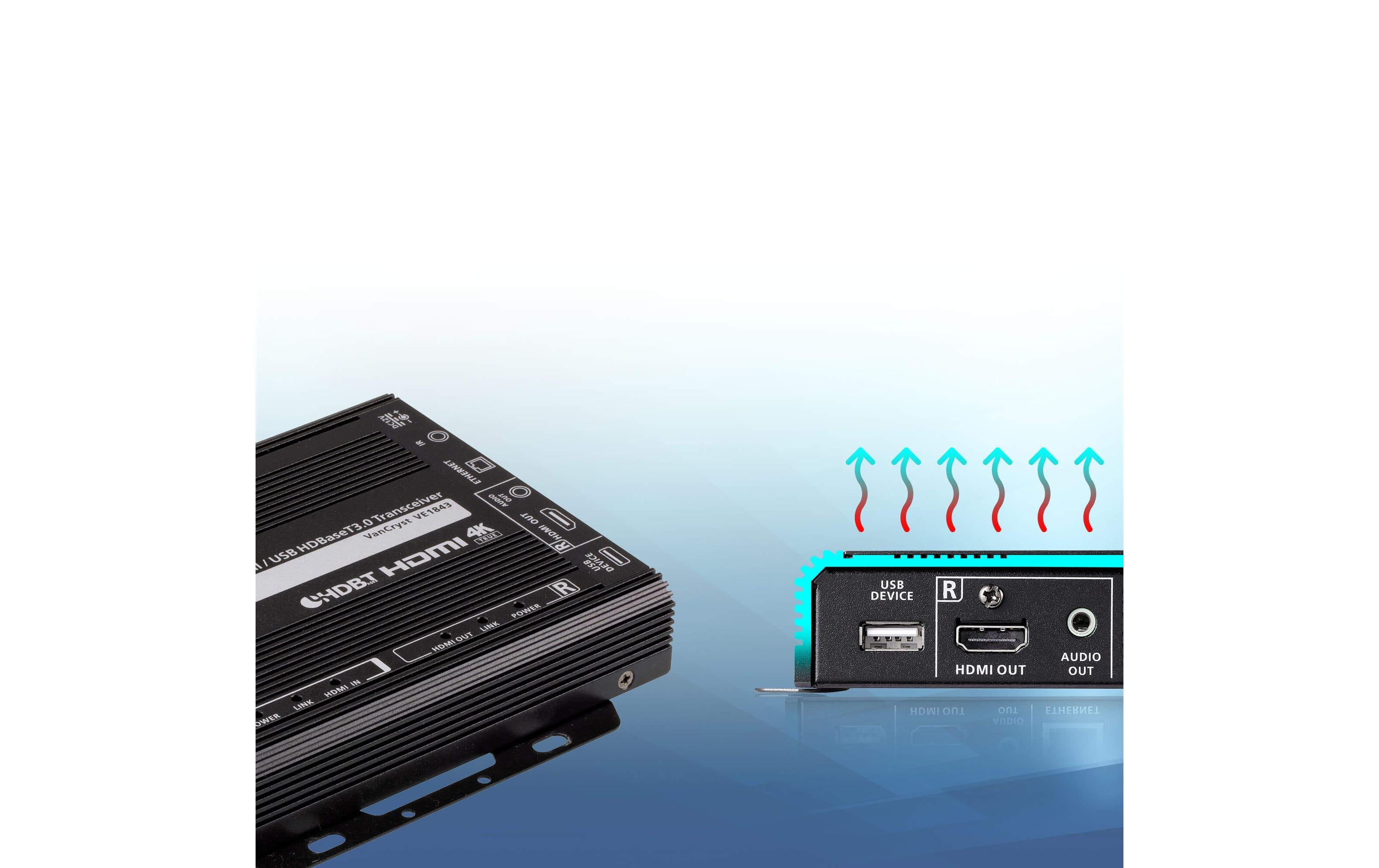 Aten HDMI Extender 4K VE1843 Transceiver oder Receiver