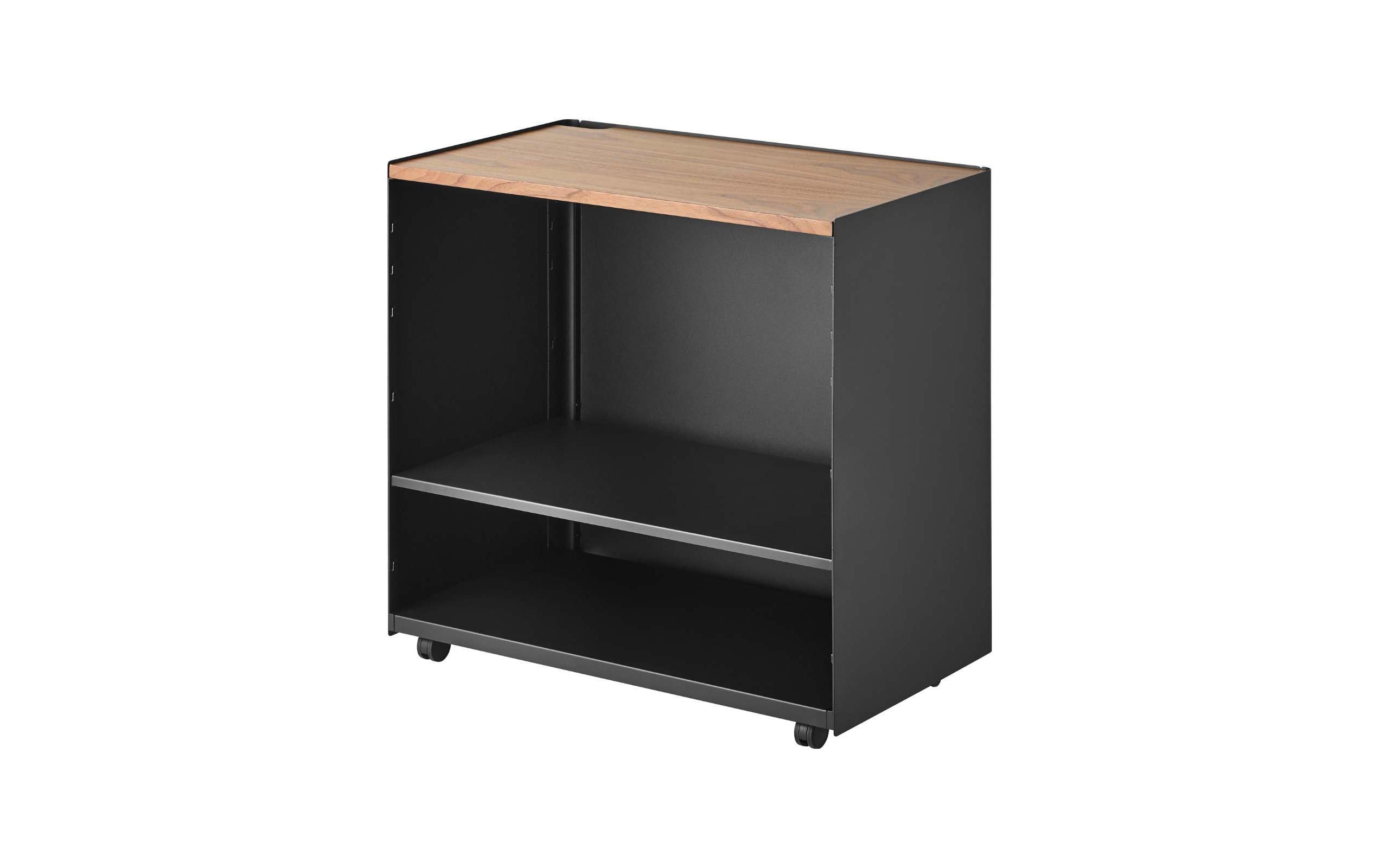 Yamazaki Servierwagen Tower 60.3 x 59 cm, Schwarz