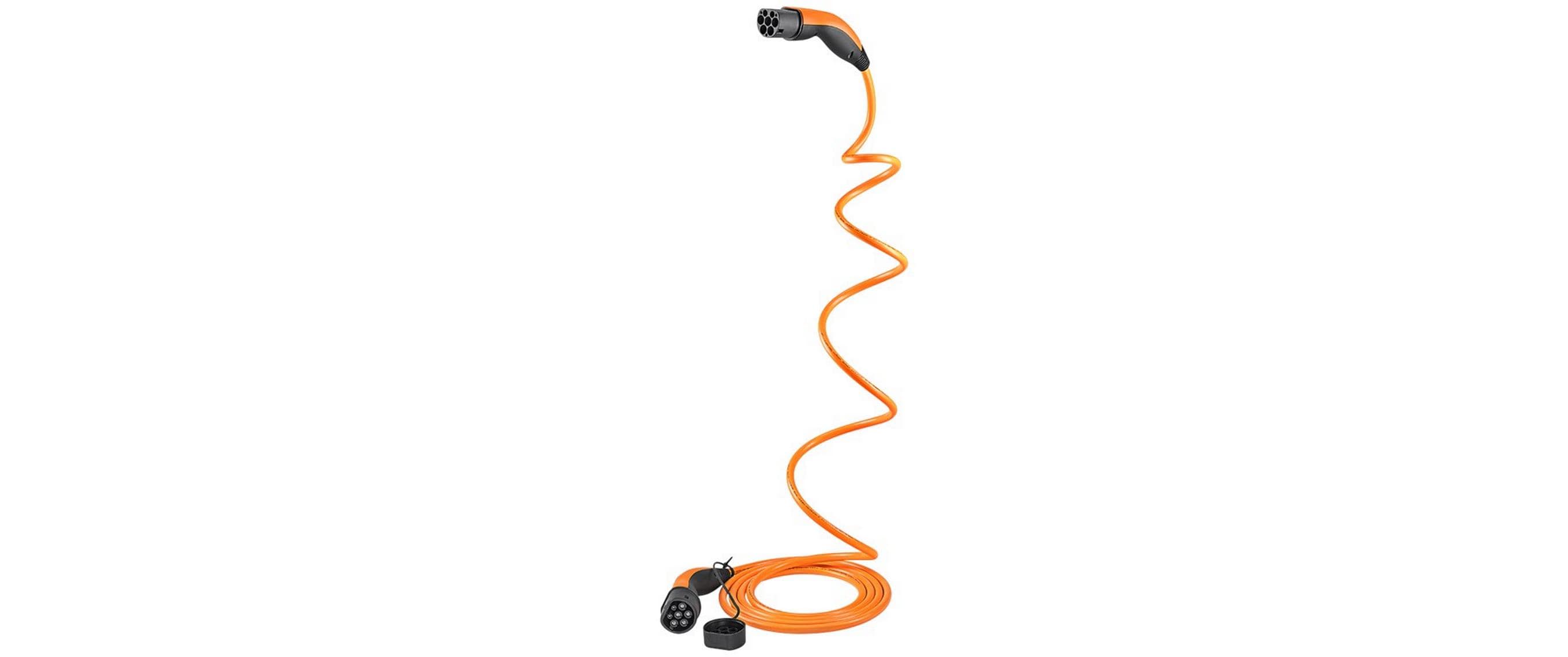 Lapp Ladekabel Helix für Elektroauto Typ 2, 22 kW, 5 m, Orange