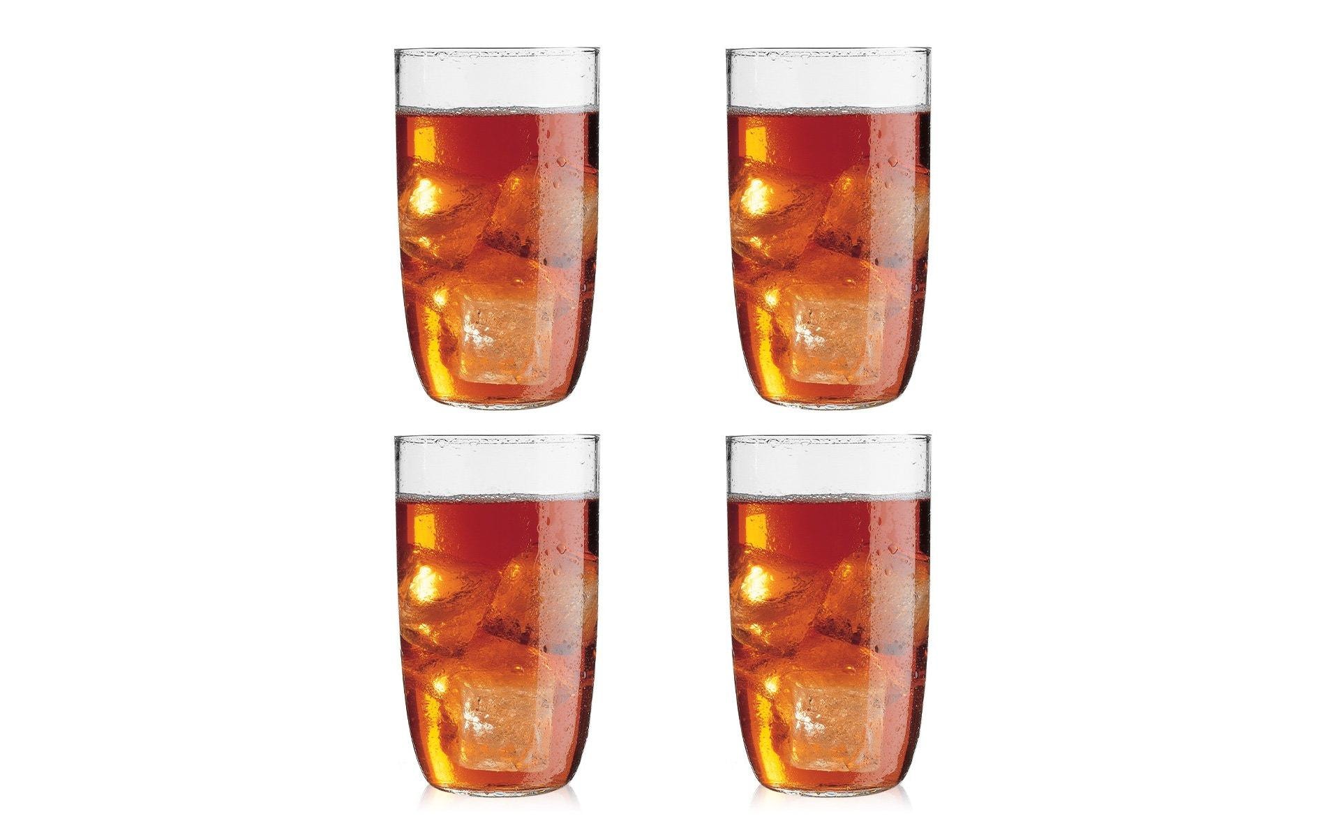 Bodum Trinkglas Kvadrant 4-teilig Transparent, 0.5 l