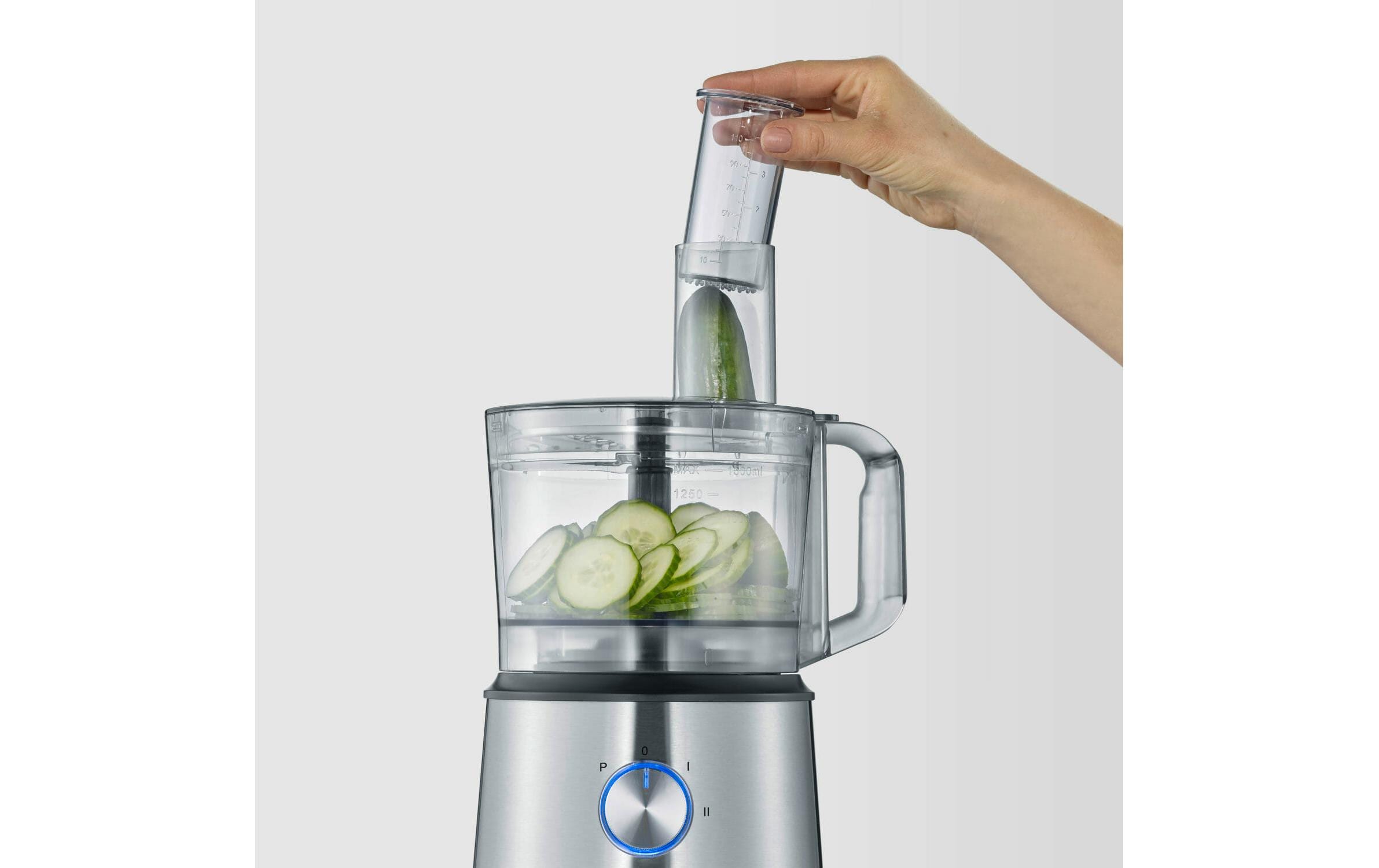 Severin Food Processor KM 3892 Schwarz/Silber