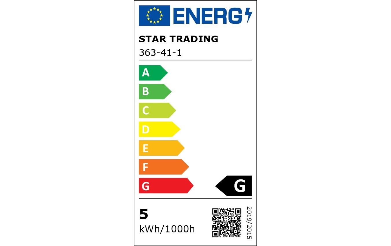 Star Trading LED Leuchtmittel E27 G80 Opaque Double Coating