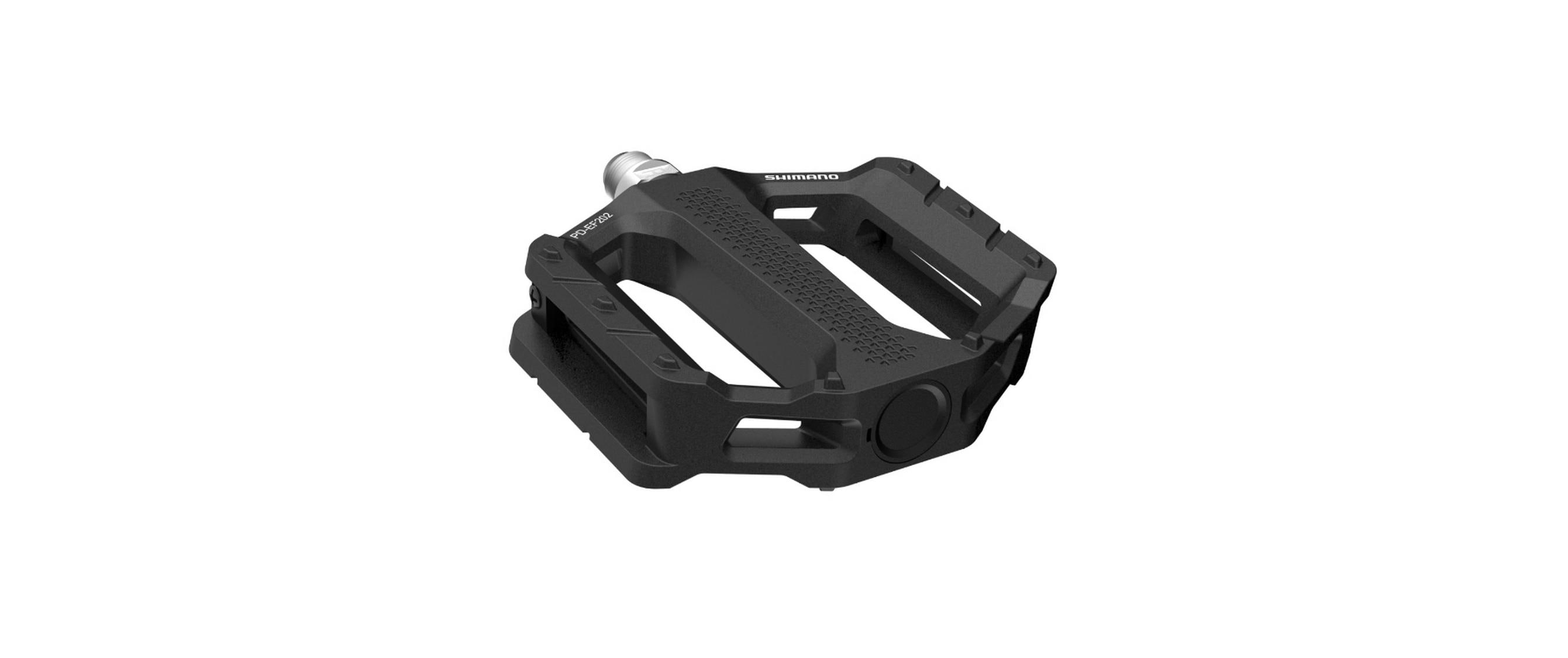 Shimano Plattformpedale PD-EF202 Schwarz Shimano Plattformpedale PD-EF202 Schwarz