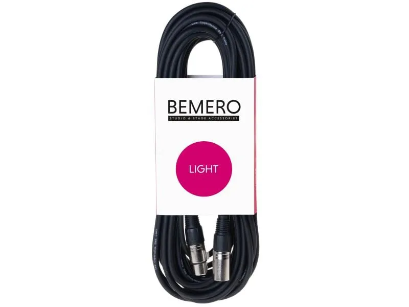 Bemero DMX-Kabel 3-Pol 12 m
