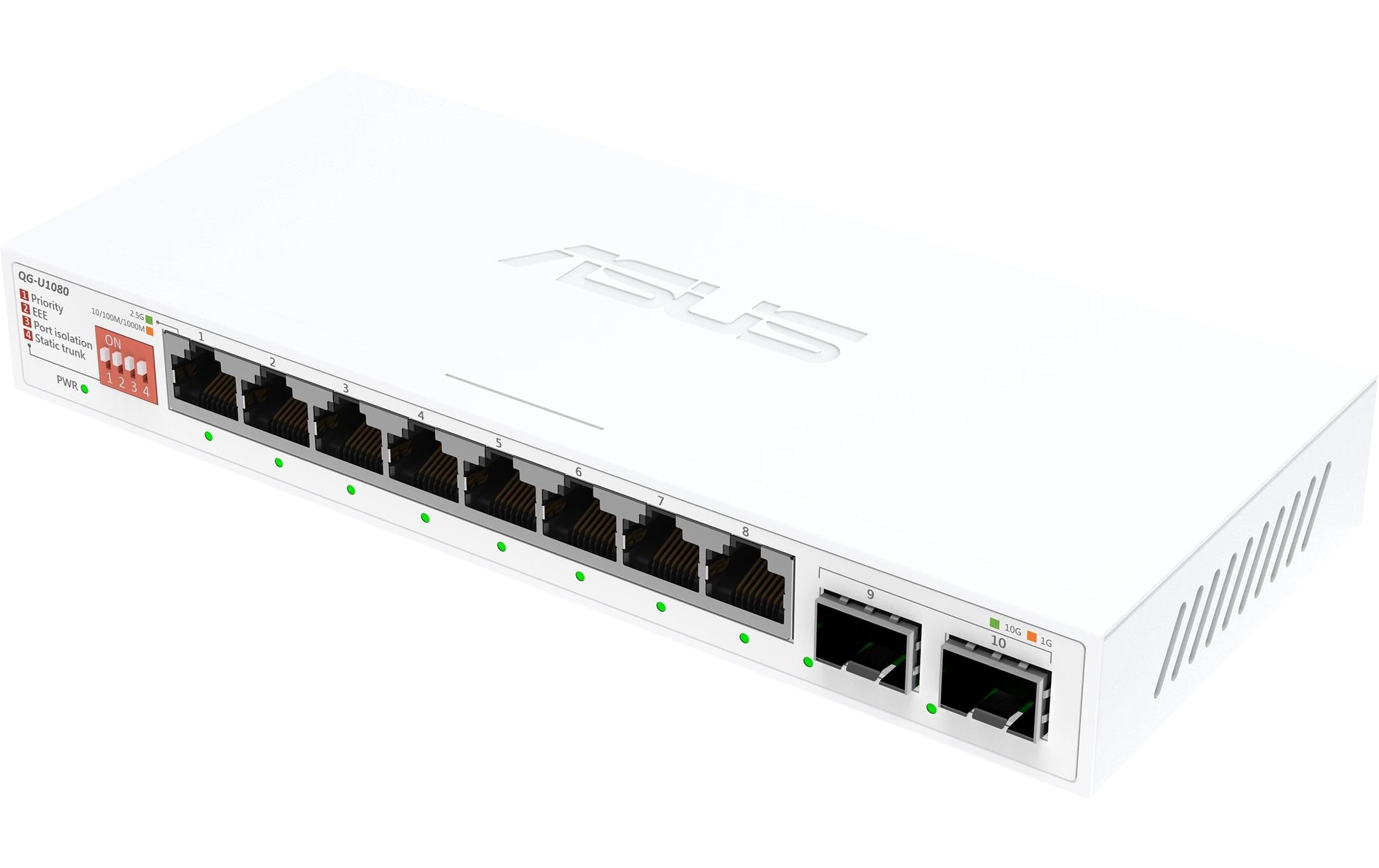 ASUS Switch QG-U1080 10 Port ASUS Switch QG-U1080 10 Port