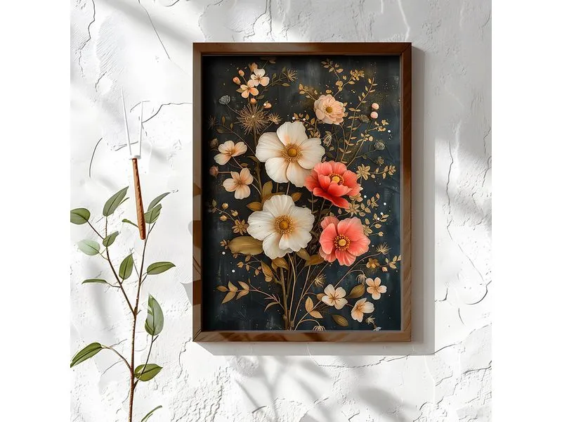 Wallxpert Bild Flowers 35 x 47 cm Wallxpert Bild Flowers 35 x 47 cm