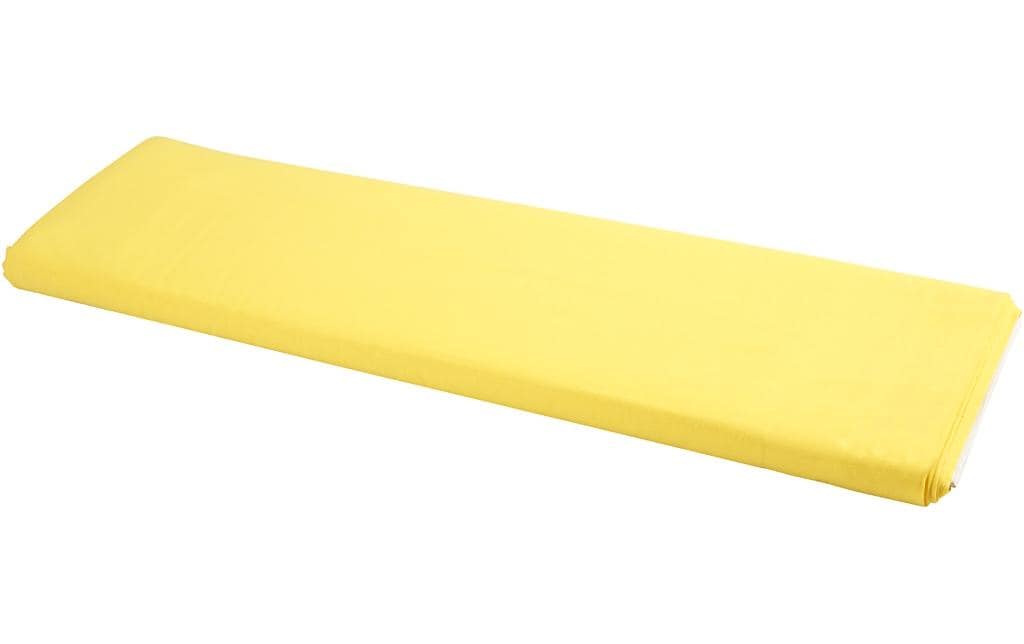 Creativ Company Stoff 145 cm x 1000 cm, Gelb Creativ Company Stoff 145 cm x 1000 cm, Gelb
