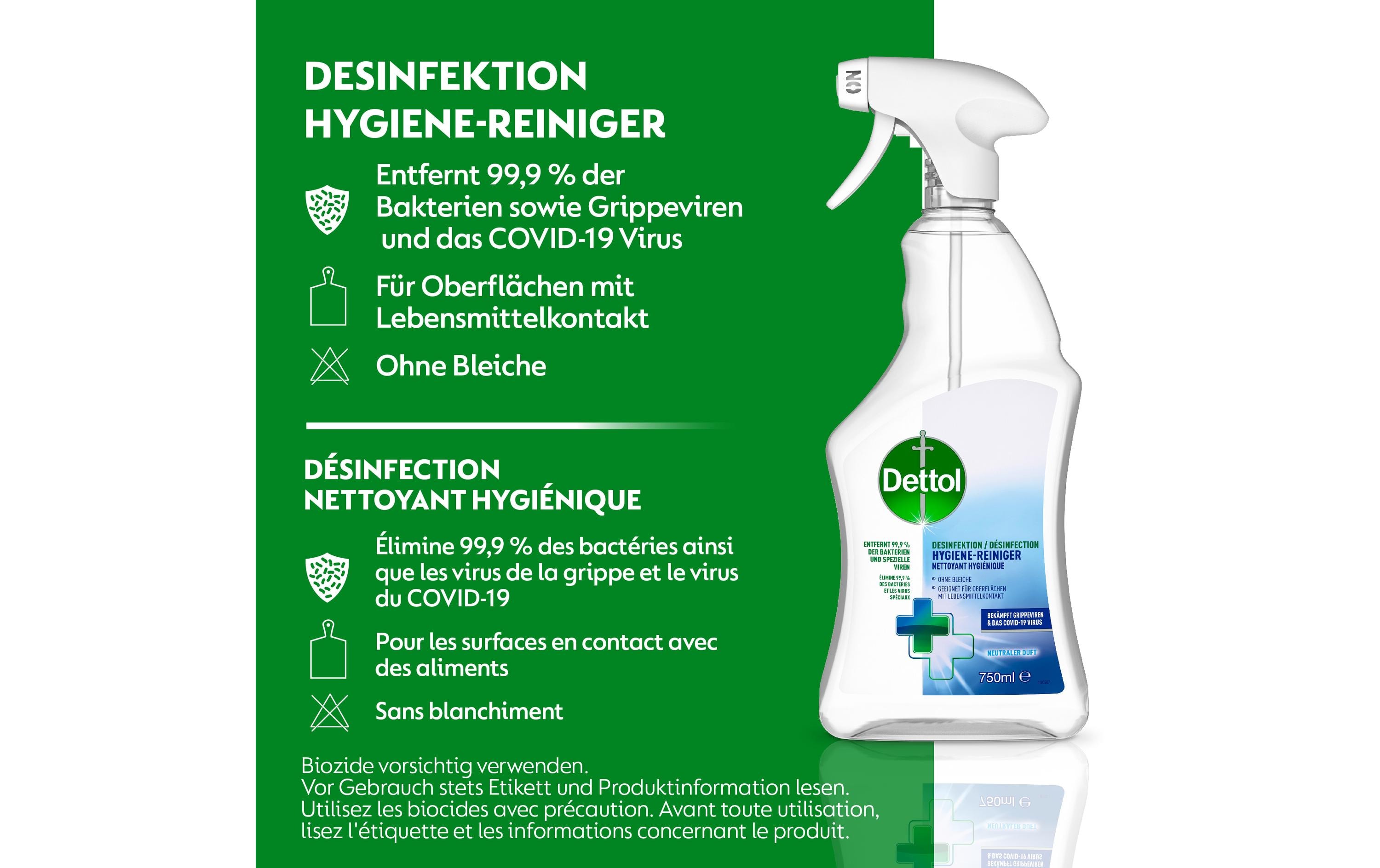 Dettol Desinfektion Hygiene-Reiniger 750 ml Dettol Desinfektion Hygiene-Reiniger 750 ml