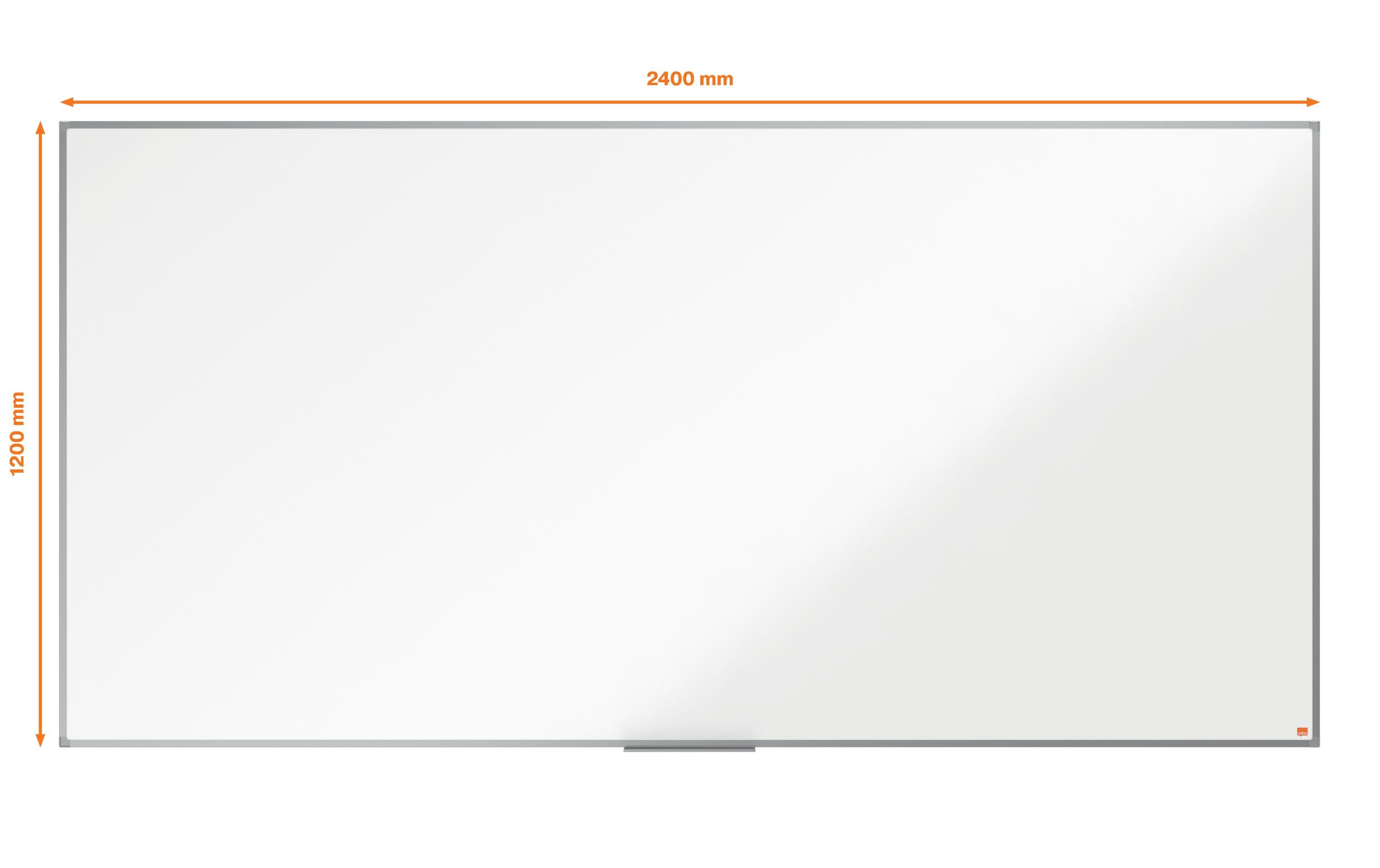 Nobo Essence Whiteboard aus Stahl, 120 x 240 cm, magnethaftend