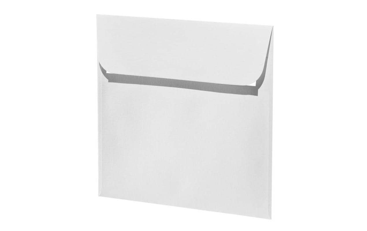 Artoz Couvert 1001, 16 x 16 cm, 5 Stück, Blütenweiss