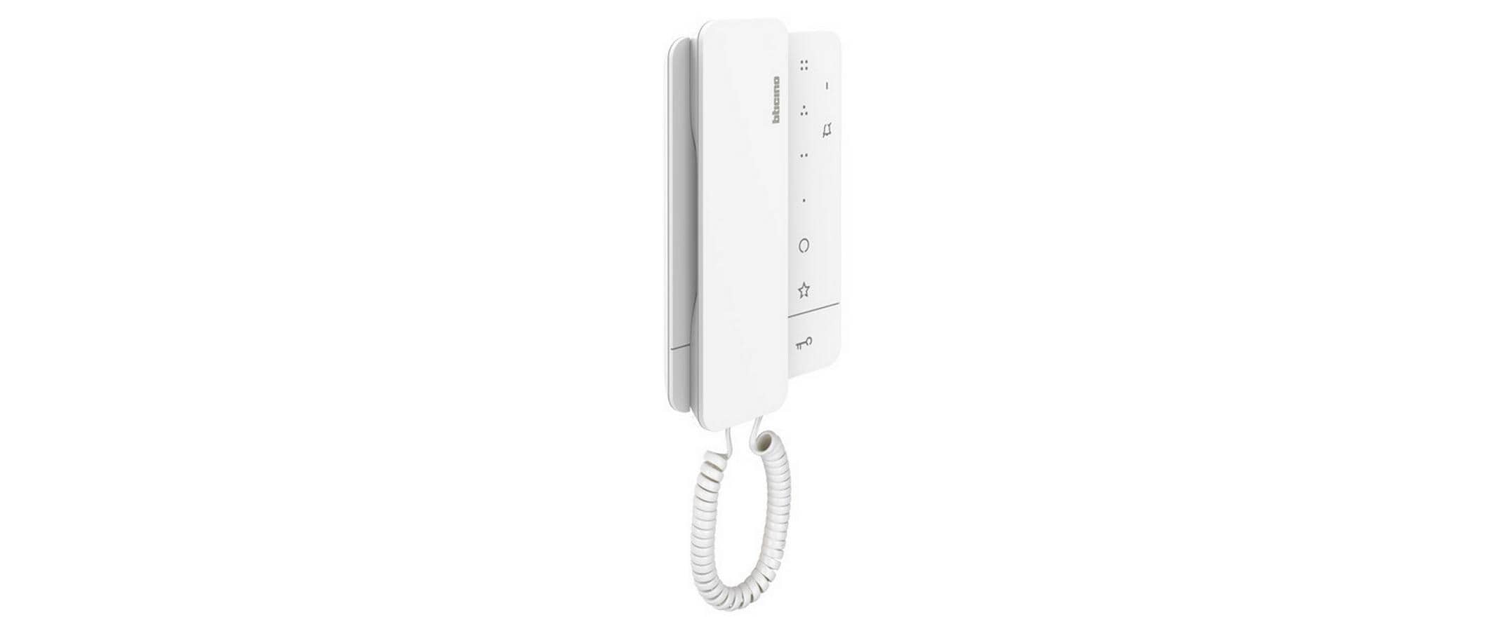 Legrand Innensprechstelle Bticino Classe 100A16M 2-Draht, Weiss