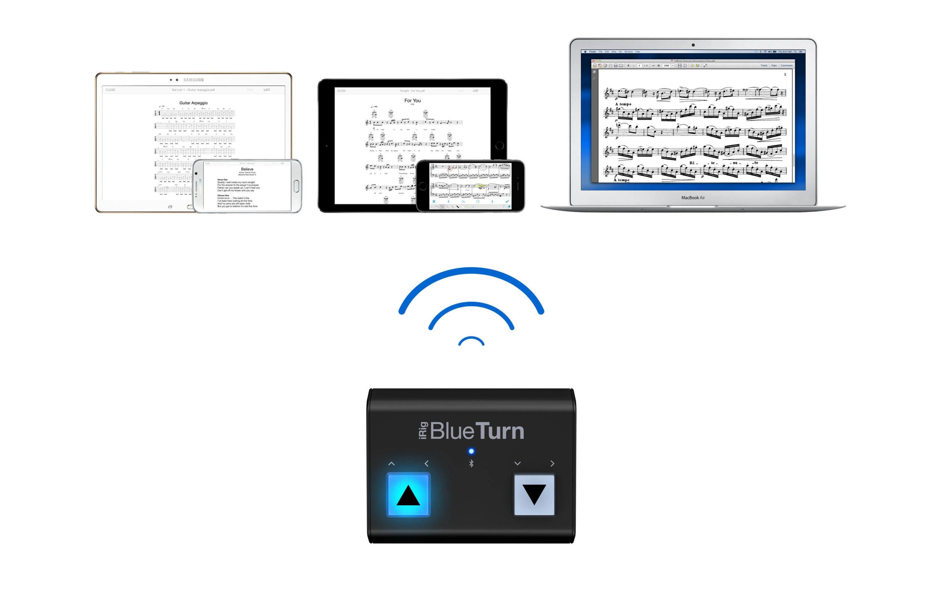 IK Multimedia Fusscontroller iRig BlueTurn