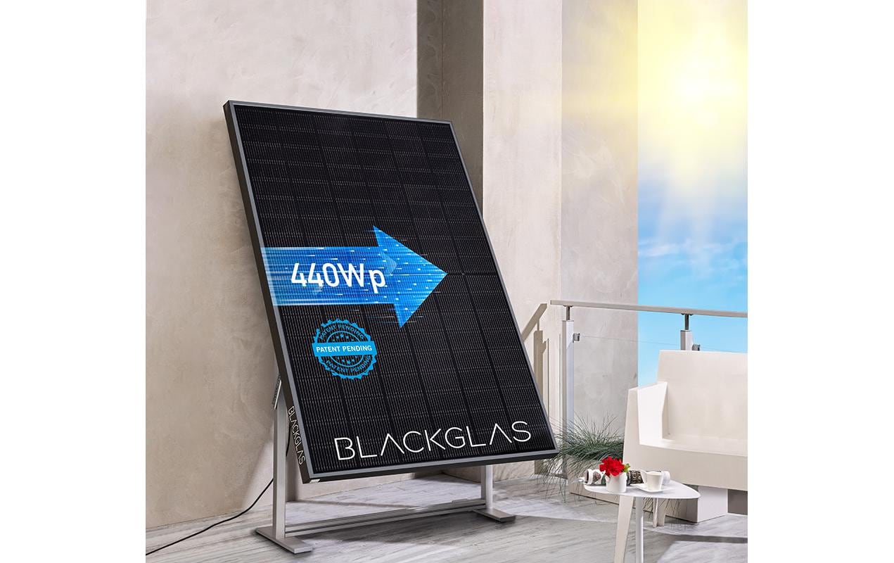 BLACKGLAS Solaranlage ECOelegance 440 Wp