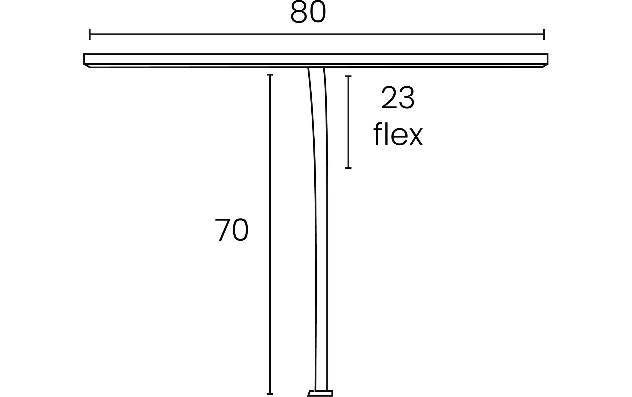 UNiLUX Schreibtischleuchte Strata 2046 lm, Weiss