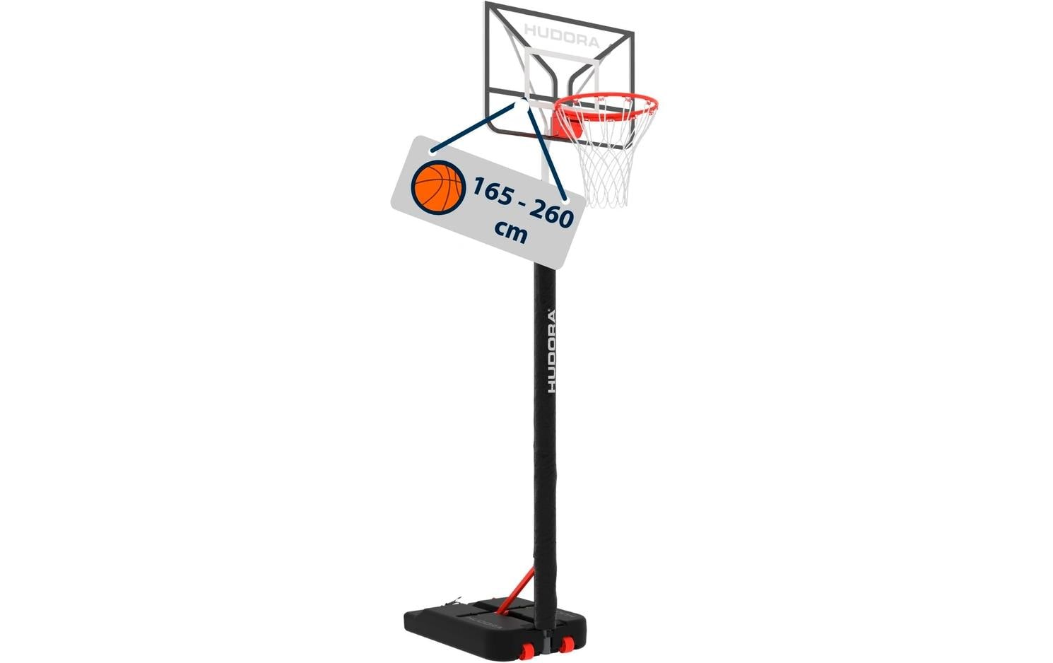 Hudora Basketballständer Roco 205/260 grau