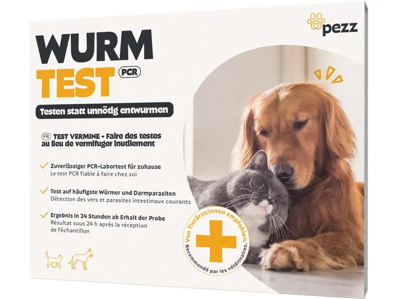 pezz PCR Wurmtest für Hunde und Katzen pezz PCR Wurmtest für Hunde und Katzen