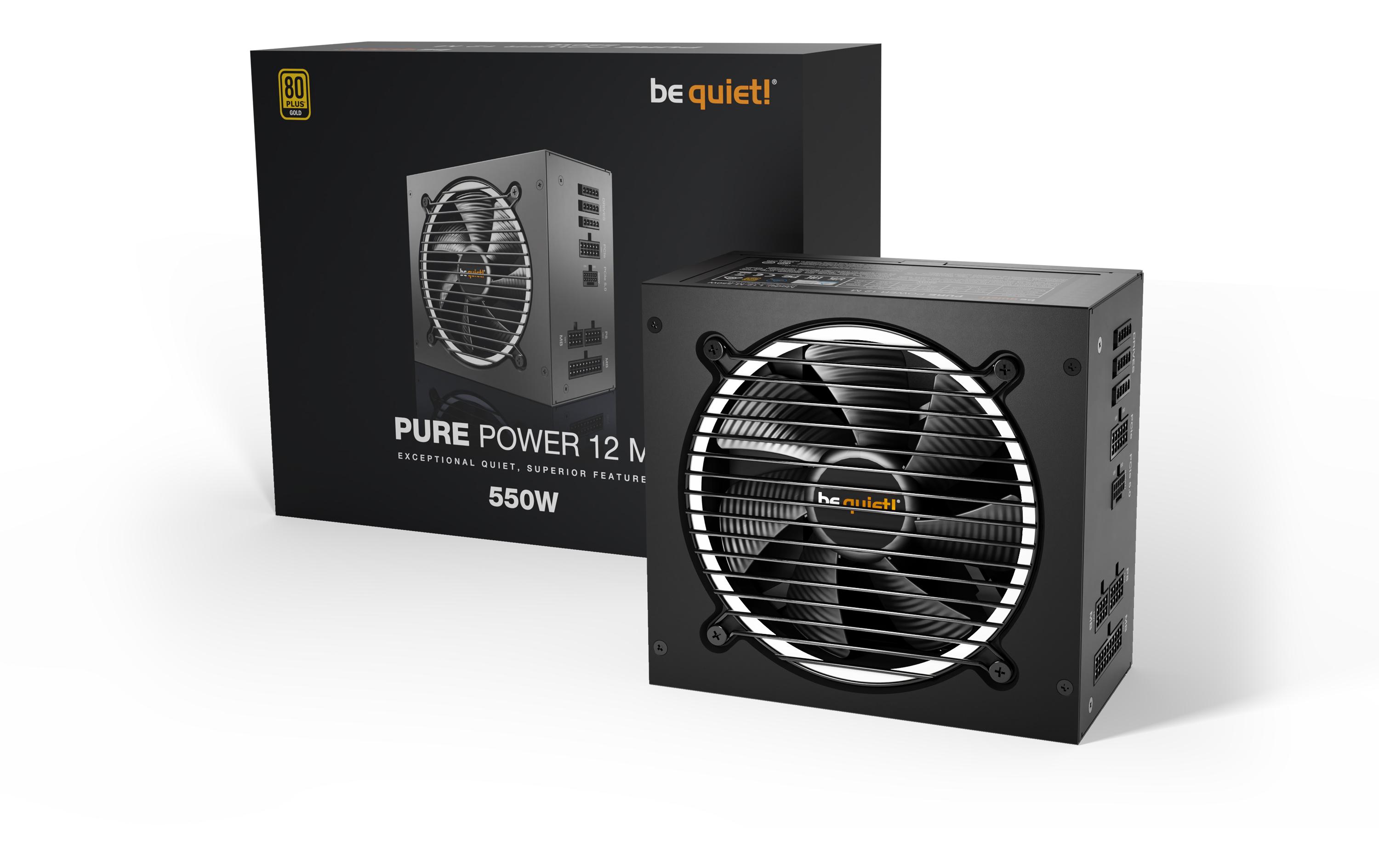 be quiet! Netzteil Pure Power 12 M 550 W