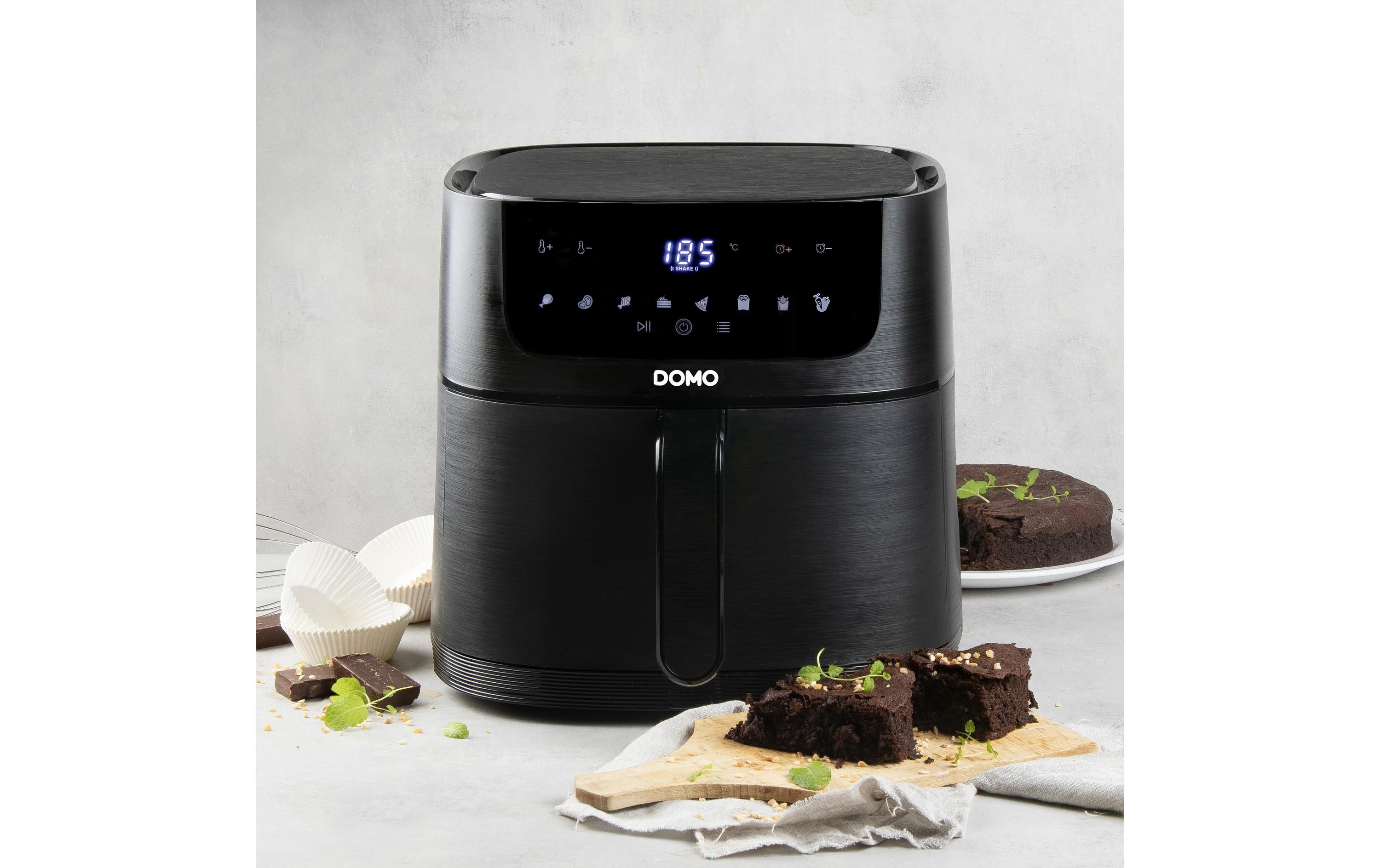 Domo Heissluft-Fritteuse DO539FR 1.5 kg, Schwarz