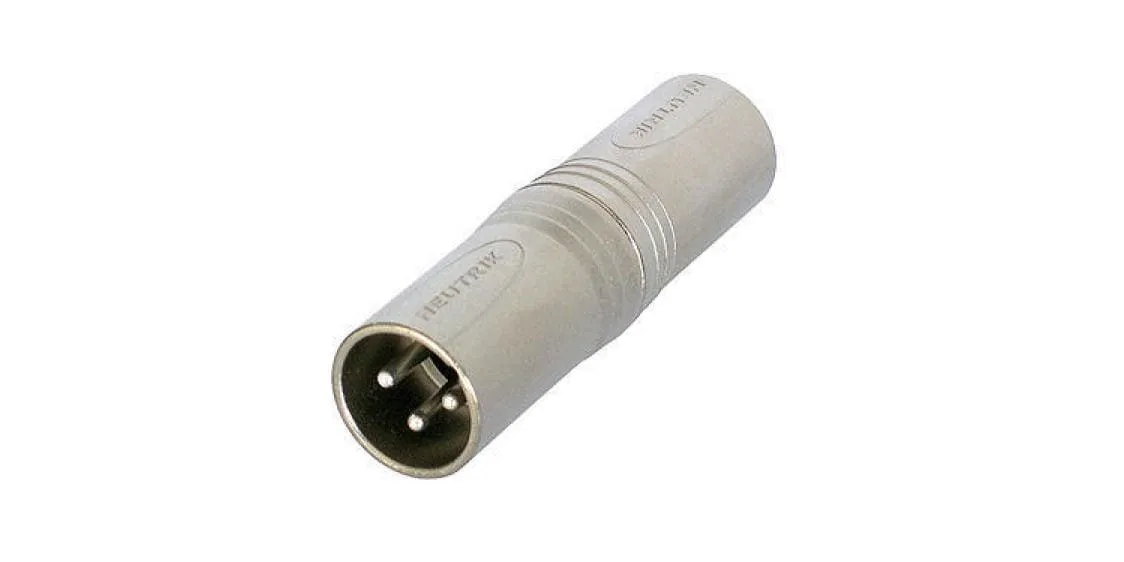Neutrik Audio-Adapter NA3MM XLR 3 Pole, male - XLR 3 Pole, male