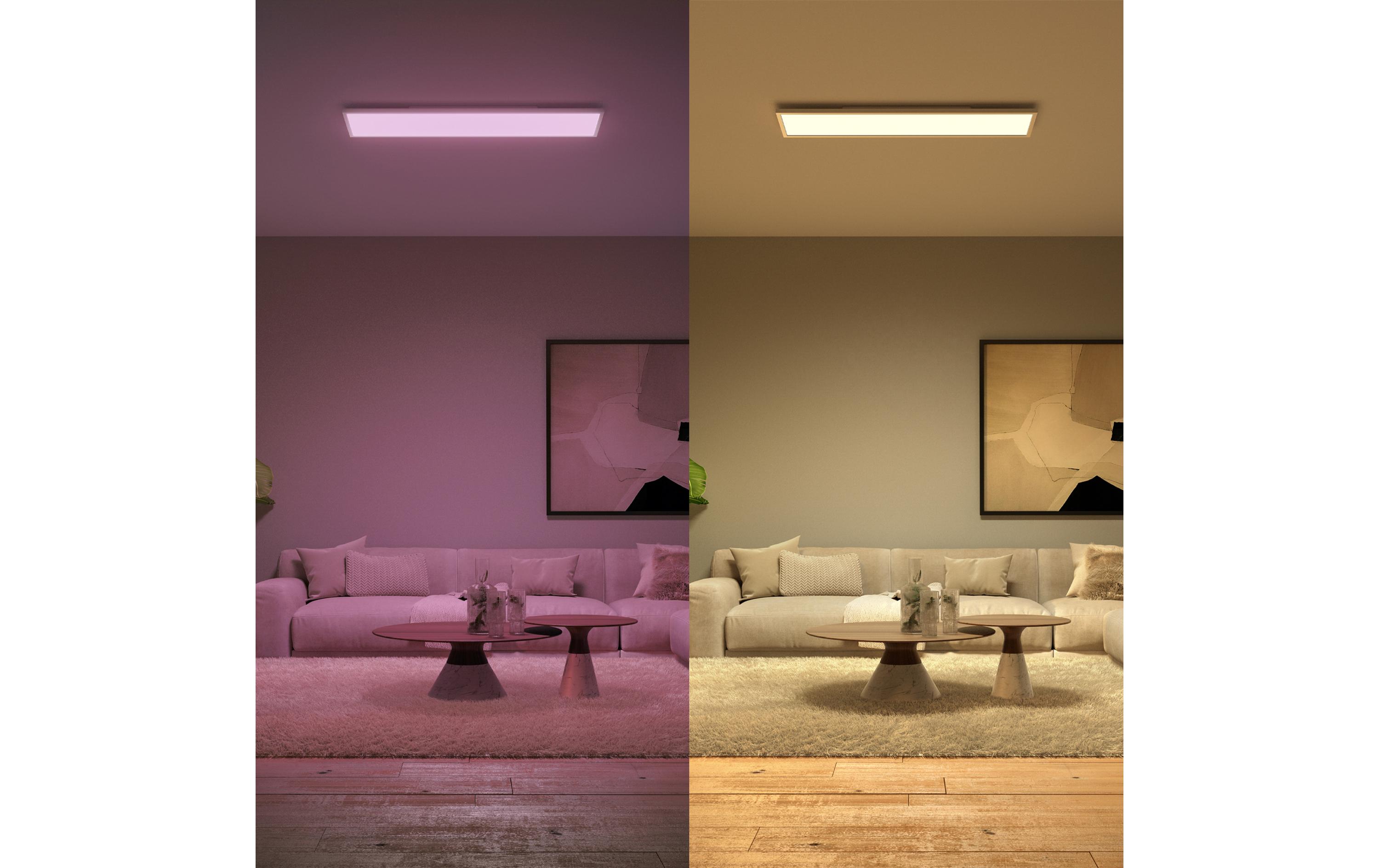 Philips Hue Surimu Panelleuchte White & Color Ambiance 120 x 30 cm Philips Hue Surimu Panelleuchte White & Color Ambiance 120 x 30 cm