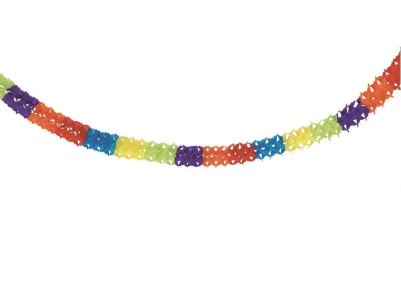 Papstar Girlande 4 m, Mehrfarbig Papstar Girlande 4 m, Mehrfarbig