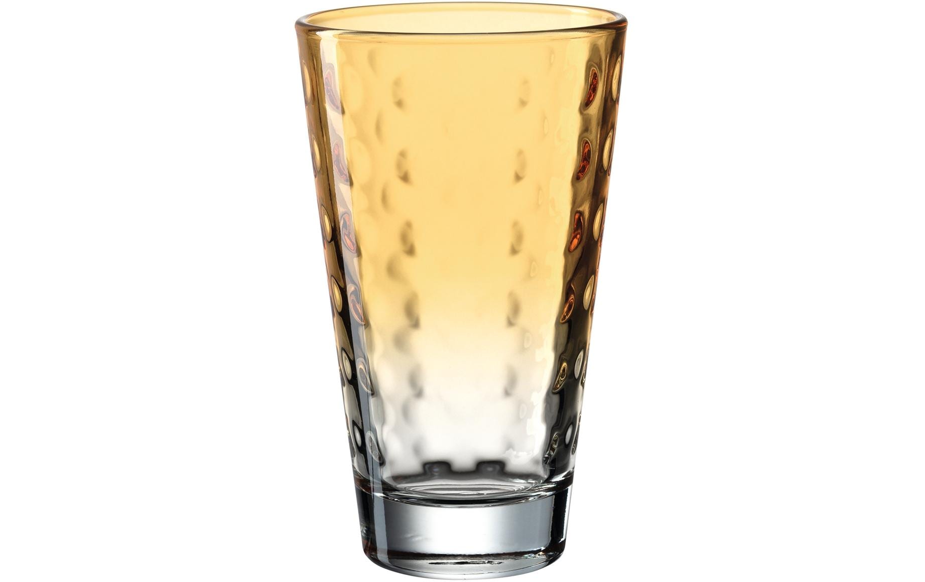 Leonardo Trinkglas Optic Pastell 300 ml, 6 Stück, Orange