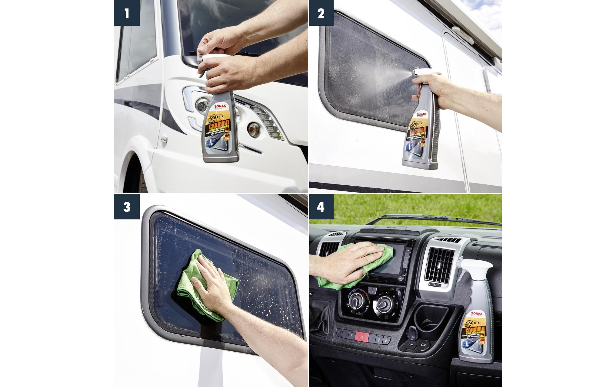 Sonax CARAVAN Glas + Acryl Reiniger, 750 ml