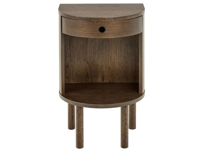 AC Design Nachttisch Paron Dunkelbraun, 40 x 31.5 x 60 cm AC Design Nachttisch Paron Dunkelbraun, 40 x 31.5 x 60 cm