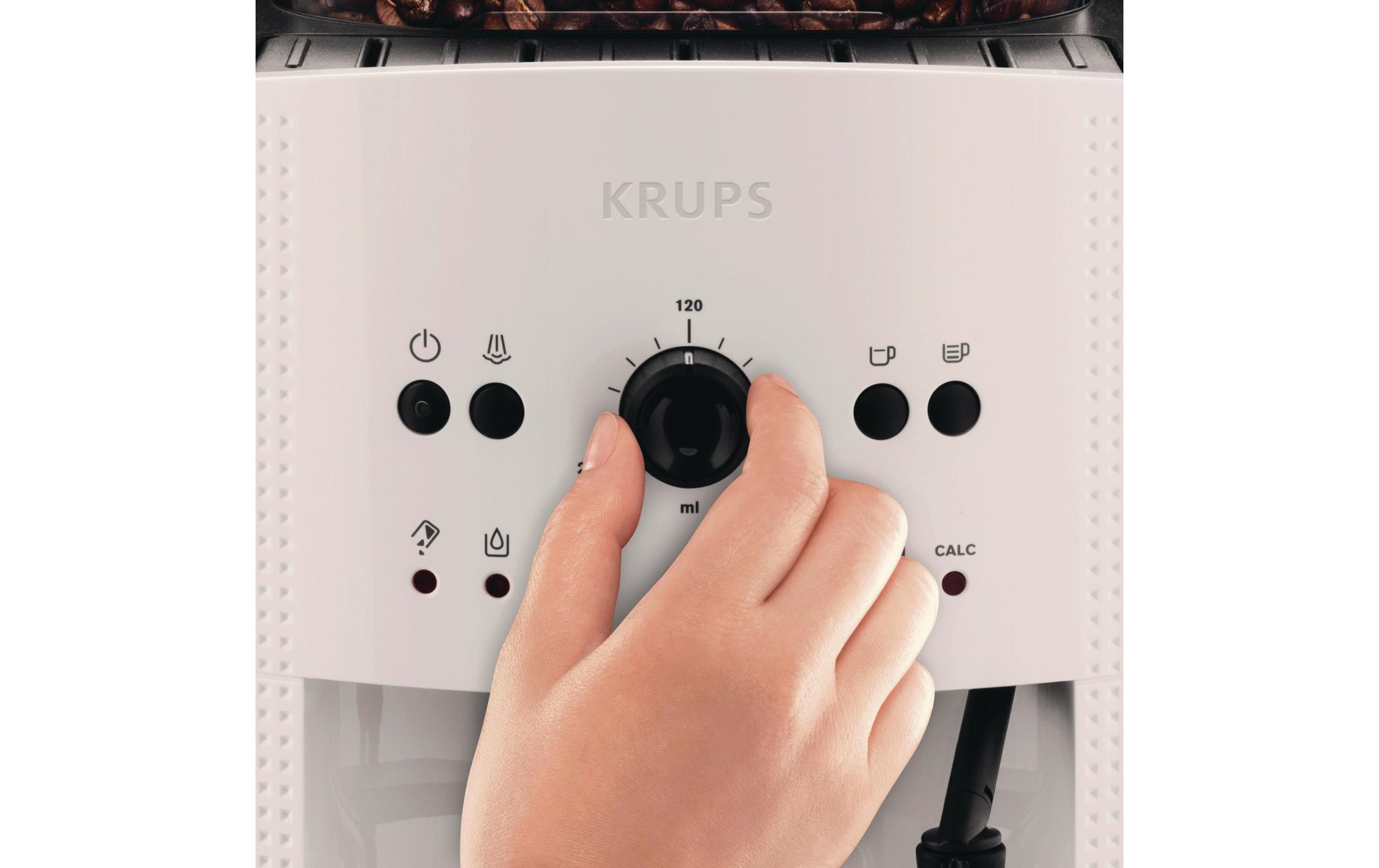 Krups Kaffeevollautomat EA8105 Weiss