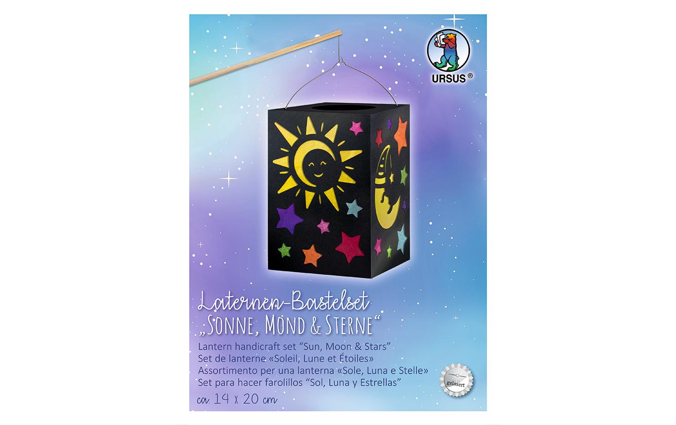 URSUS Laternen-Bastelset Sonne, Mond und Sterne URSUS Laternen-Bastelset Sonne, Mond und Sterne