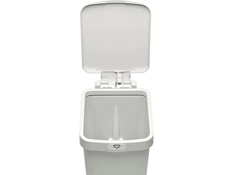 Brabantia Recyclingbehälter StepUp 10 l, Hellgrau Brabantia Recyclingbehälter StepUp 10 l, Hellgrau