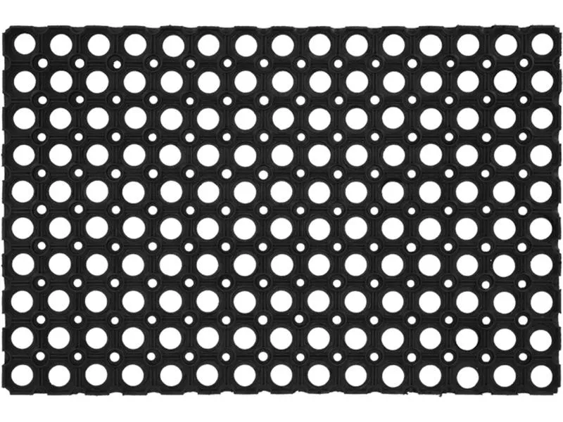 Esschert Design Fussmatte Gummi Ringe 40 cm x 60 cm
