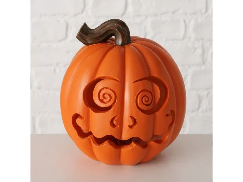 Boltze Halloweenfigur Kürbis Sponky 15 cm Boltze Halloweenfigur Kürbis Sponky 15 cm