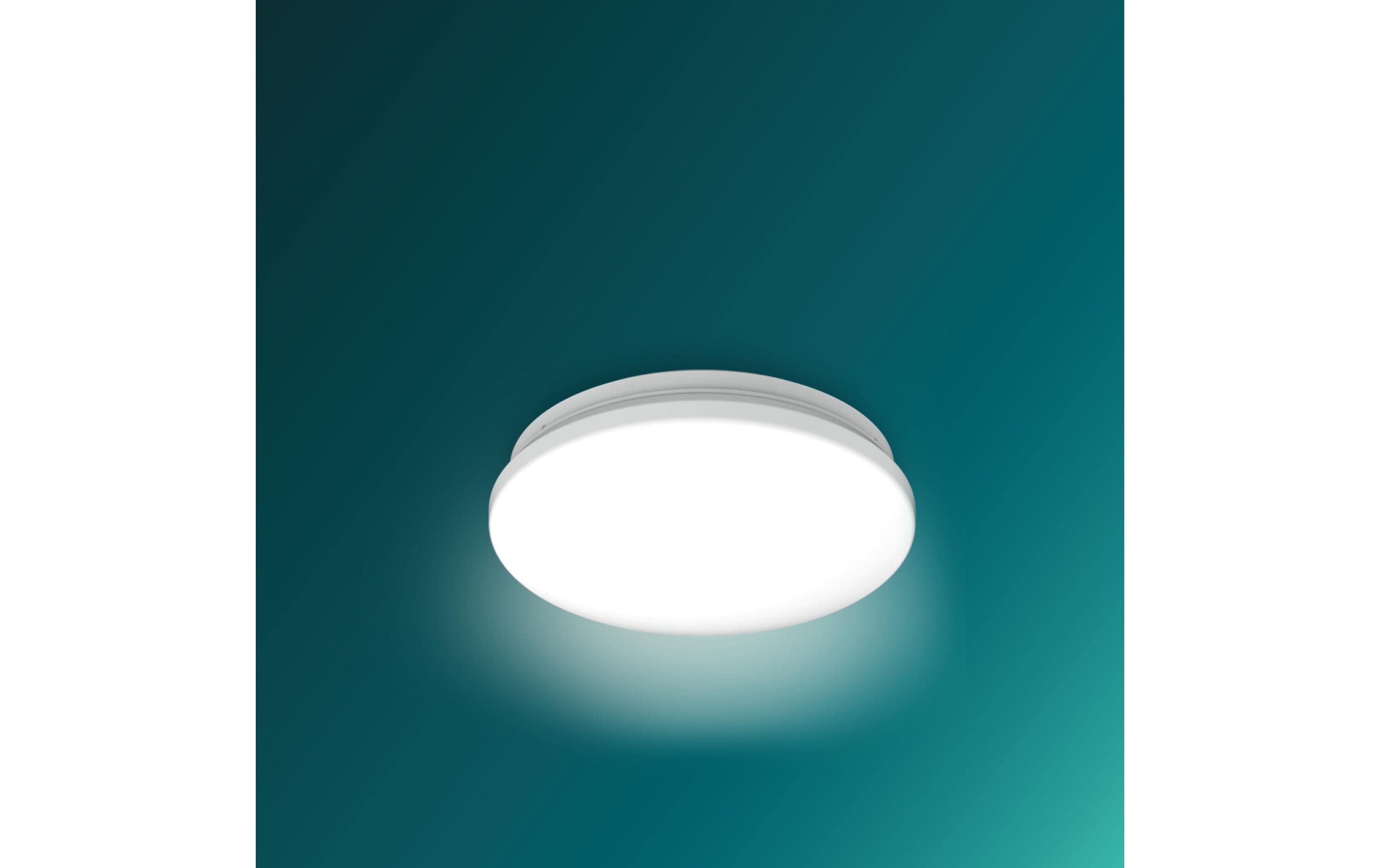 Philips Deckenleuchte Acuna mit Sensor 2700K, 1350 Lumen, Weiss