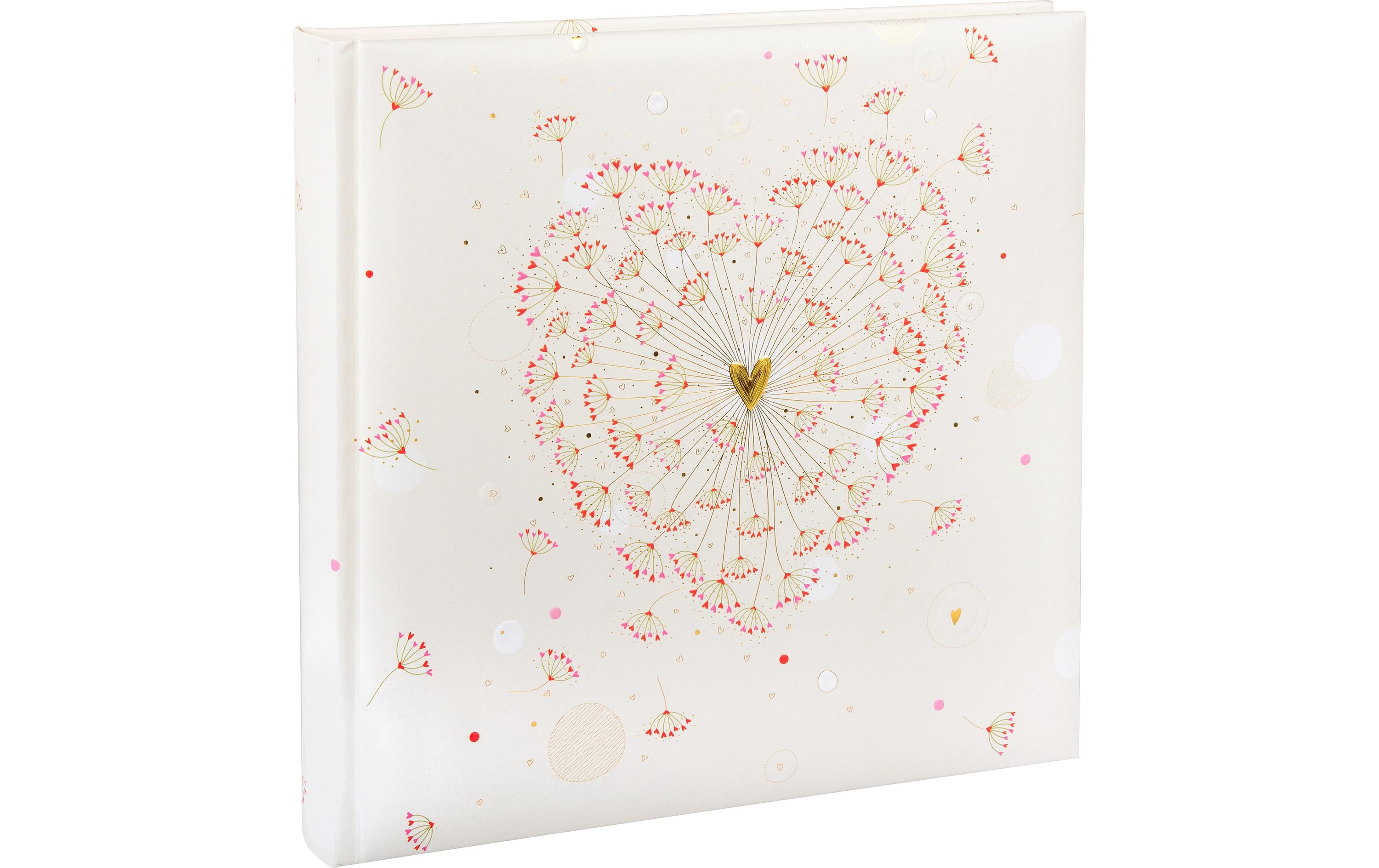 Goldbuch Hochzeitsalbum Golden Heart, 25 x 25 cm, 60 Seiten