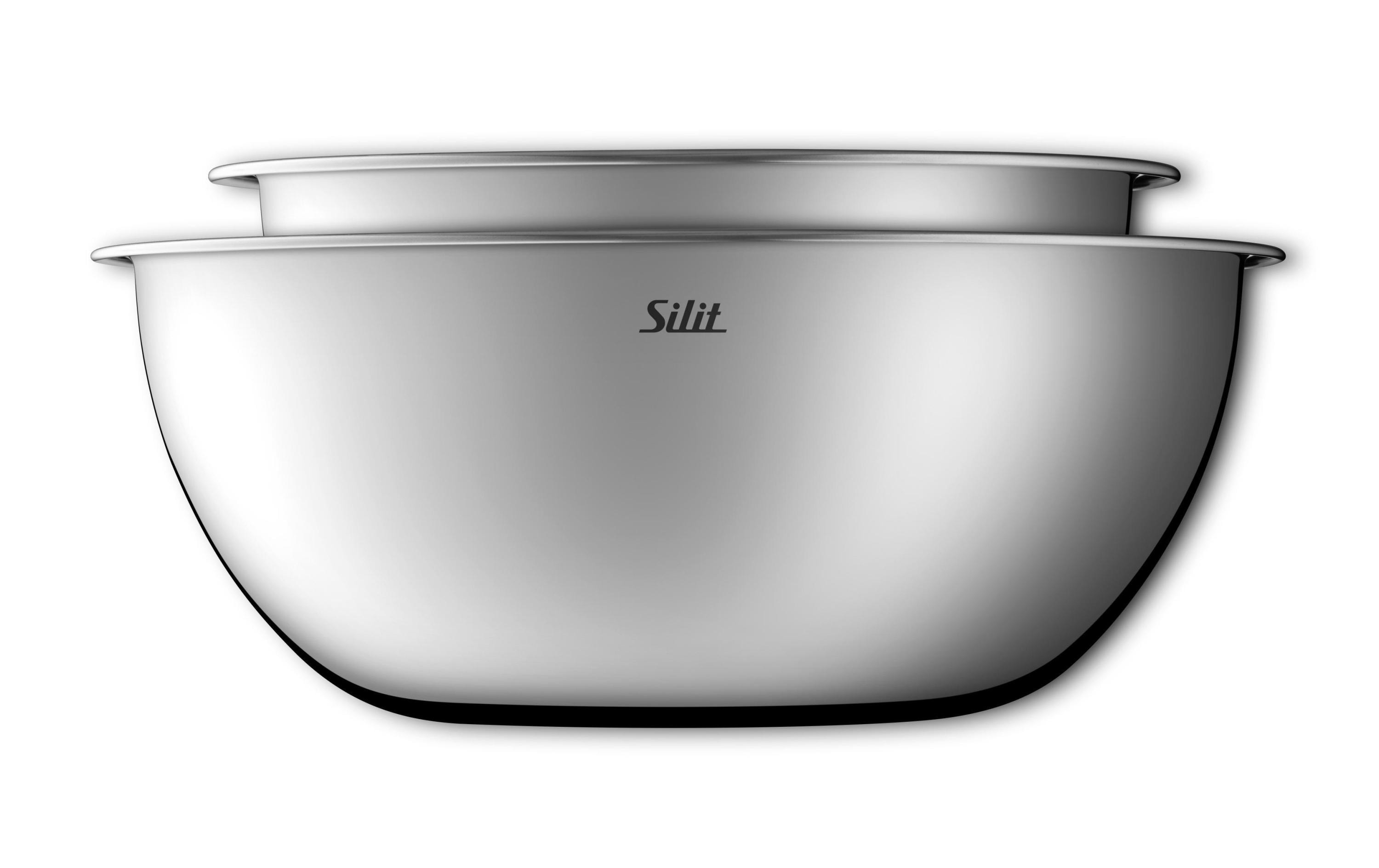 Silit Rührschüssel-Set 1.2 l/2.7 l, Silber