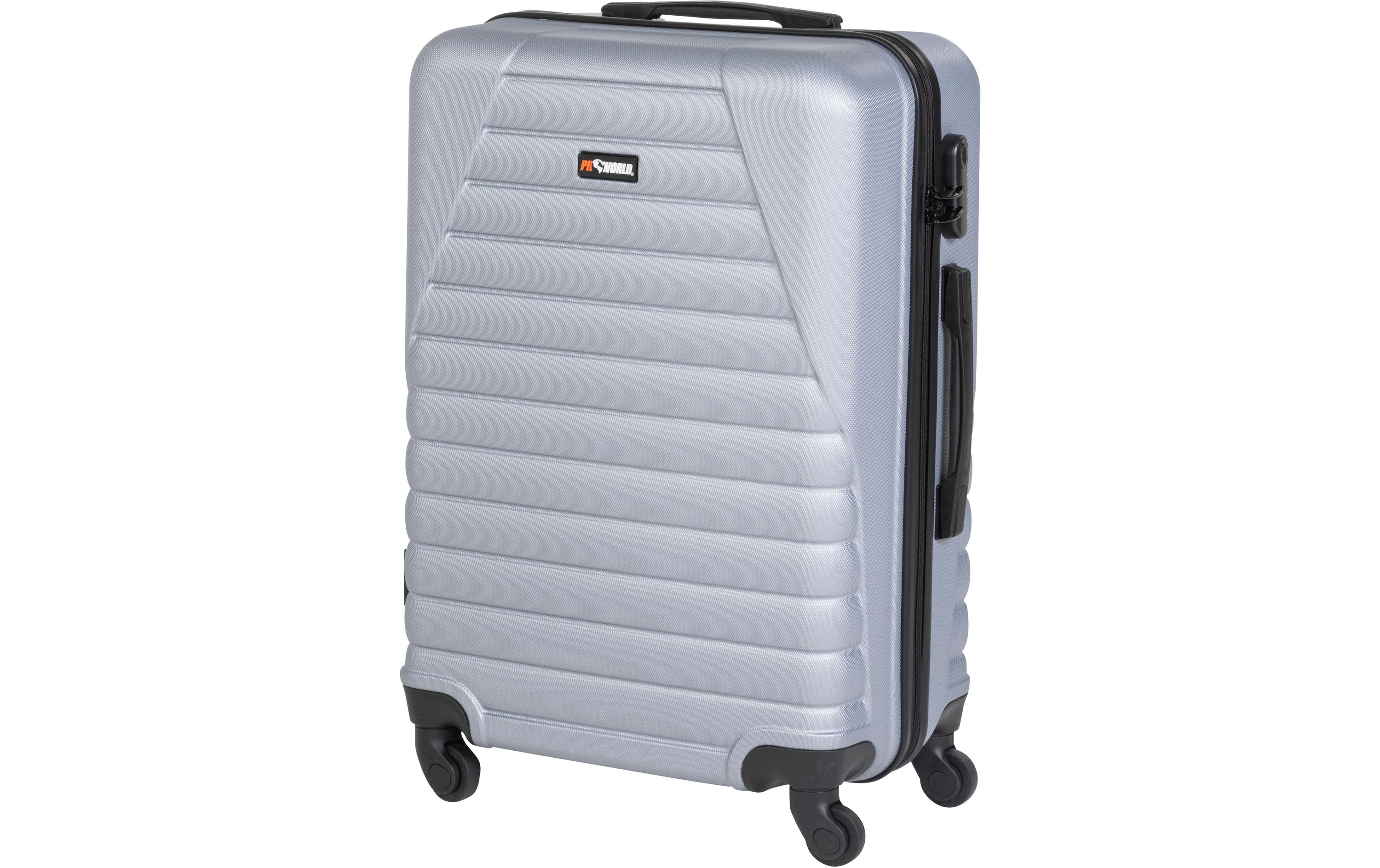 FTM Reisekofferset World Superb 2-teilig, Silbergrau