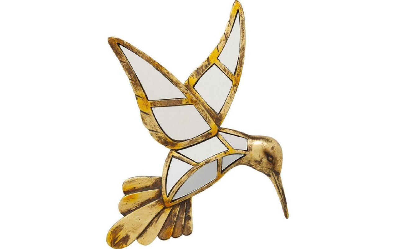 Kare Wanddekoration Colibri Spiegel
