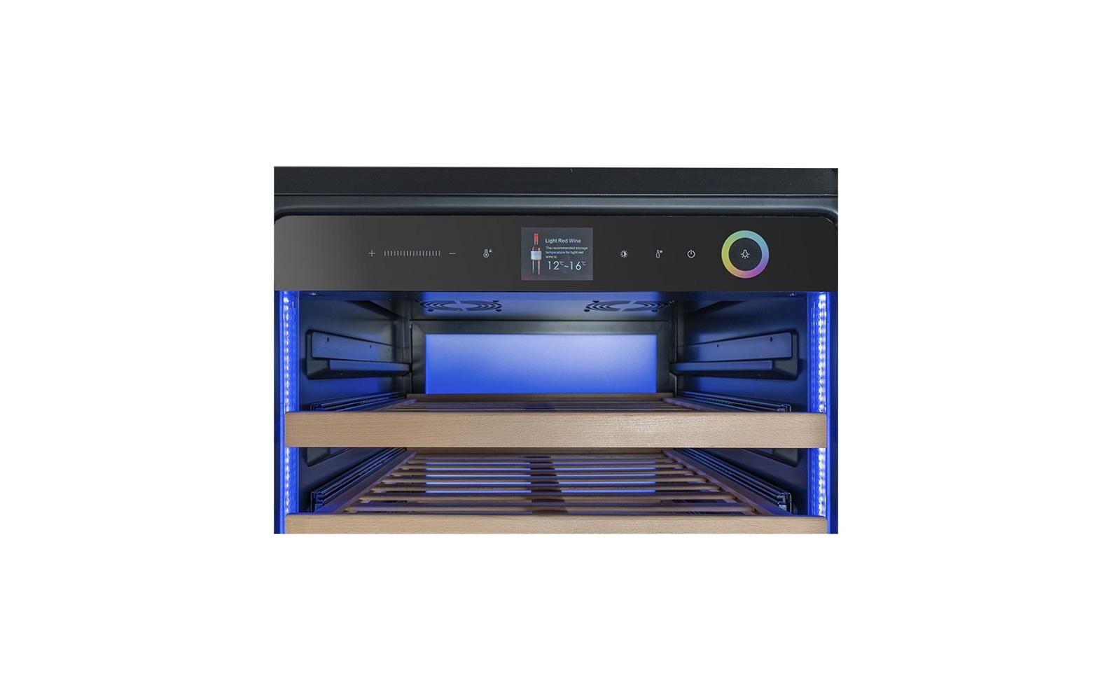 Kibernetik Weinklimaschrank WK1870 Schwarz, Rechts