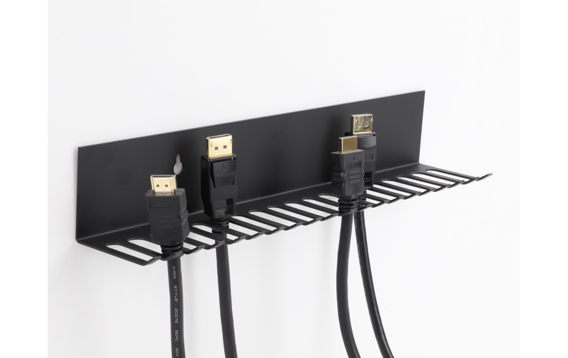 Delock Kabelführungsschiene 318x65mm, , Grau Delock Kabelführungsschiene 318x65mm, , Grau