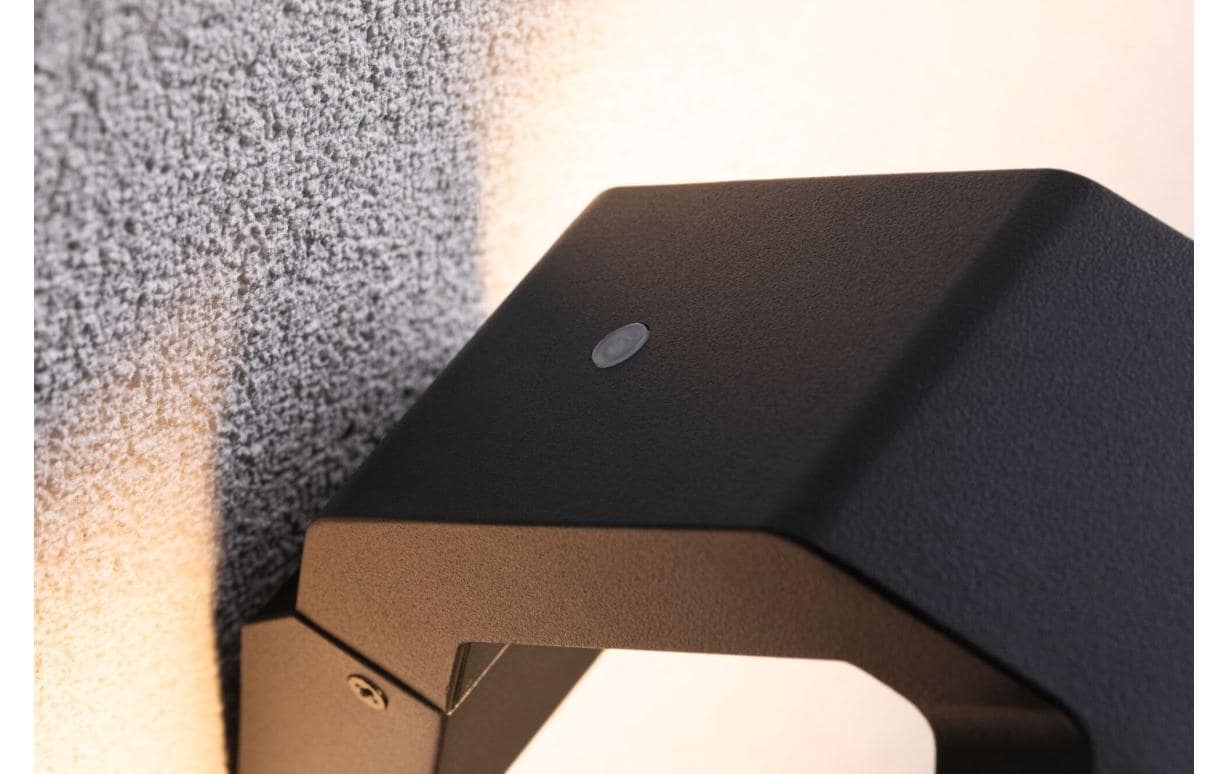 Paulmann Wandleuchte Zerena, 3000K, 10W, Anthrazit