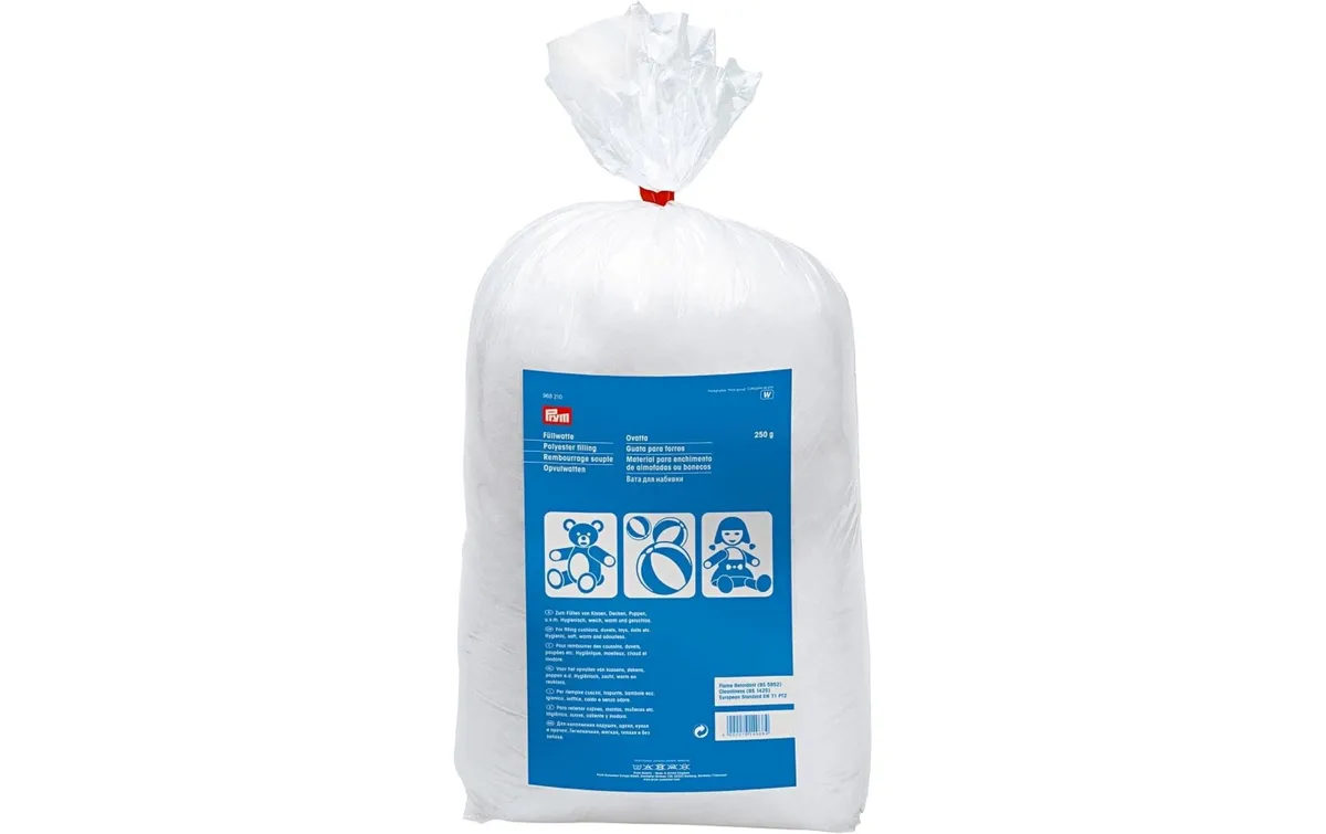 Prym Füllwatte Beutel 250 g, Weiss Prym Füllwatte Beutel 250 g, Weiss